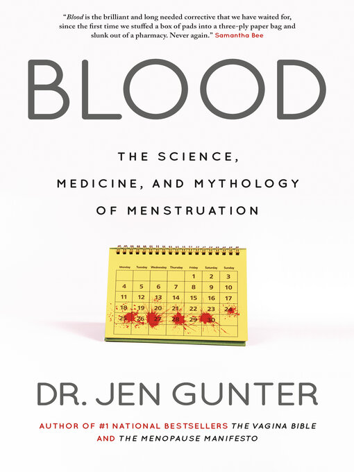 Title details for Blood by Dr. Jen Gunter - Available